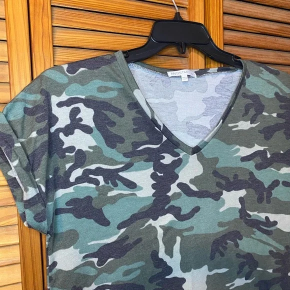 Camouflage T-Shirt Dress - Picture 4 of 4
